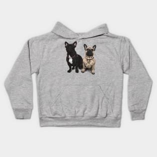 Baxter X Camelot - French Bulldogs Kids Hoodie